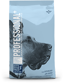 Chicken and Lentils Formula for Large Breed Adult Dogs Bag Front | Professional+ Pet Food