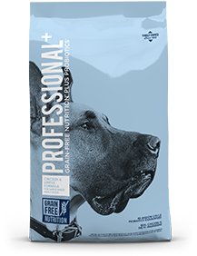 Chicken and Lentils Formula for Large Breed Adult Dogs Bag Front | Professional+ Pet Food