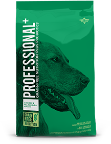 Chicken and Pea Formula for Dogs bag front